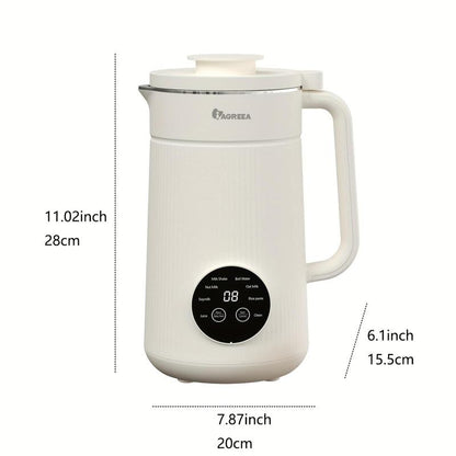 IAGREEA Automatic Nuts Milk Maker, Plug and Play 1000ML Milk Maker, Multifunctional Juicer for Coffee, Grain and Juice, Household Kitchen Appliances